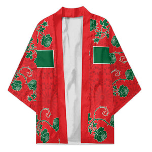 Custom Morocco Desert Rose Floral Kimono Africa Women’s Football Champion Series 2026
