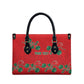 Custom Morocco Desert Rose Floral Leather Bag Africa Women’s Football Champion Series 2026