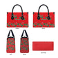 Custom Morocco Desert Rose Floral Leather Bag Africa Women’s Football Champion Series 2026