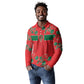 Custom Morocco Desert Rose Floral Long Sleeve Polo Shirt Africa Women’s Football Champion Series 2026
