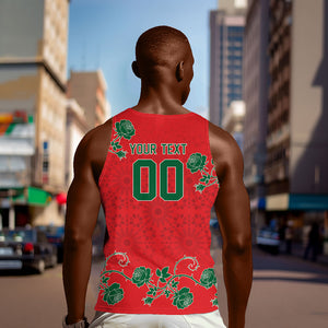 Custom Morocco Desert Rose Floral Men Tank Top Africa Women’s Football Champion Series 2026