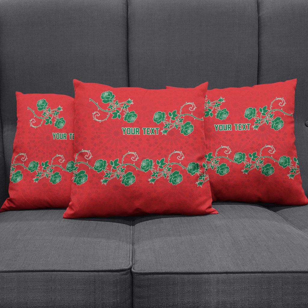 Custom Morocco Desert Rose Floral Pillow Cover Africa Women’s Football Champion Series 2026