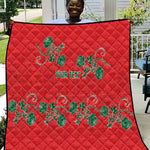 Custom Morocco Desert Rose Floral Quilt Africa Women’s Football Champion Series 2026