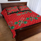 Custom Morocco Desert Rose Floral Quilt Bed Set Africa Women’s Football Champion Series 2026