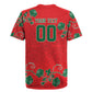 Custom Morocco Desert Rose Floral Rugby Jersey Africa Women’s Football Champion Series 2026
