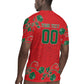 Custom Morocco Desert Rose Floral Rugby Jersey Africa Women’s Football Champion Series 2026