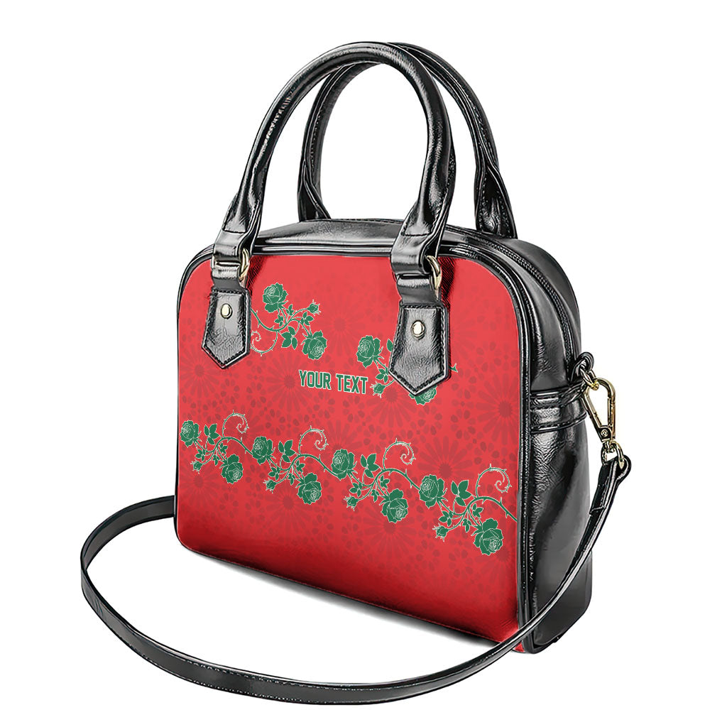Custom Morocco Desert Rose Floral Shoulder Handbag Africa Women’s Football Champion Series 2026