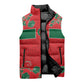 Custom Morocco Desert Rose Floral Sleeveless Puffer Jacket Africa Women’s Football Champion Series 2026