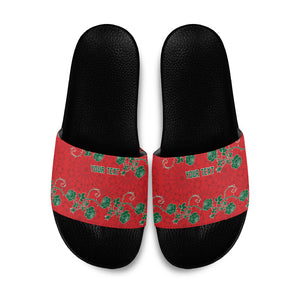 Custom Morocco Desert Rose Floral Slide Sandals Africa Women’s Football Champion Series 2026