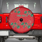 Custom Morocco Desert Rose Floral Spare Tire Cover Africa Women’s Football Champion Series 2026