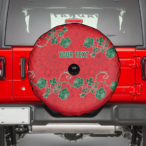 Custom Morocco Desert Rose Floral Spare Tire Cover Africa Women’s Football Champion Series 2026