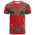 Custom Morocco Desert Rose Floral T shirt Africa Women’s Football Champion Series 2026