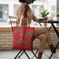 Custom Morocco Desert Rose Floral Tote Bag Africa Women’s Football Champion Series 2026