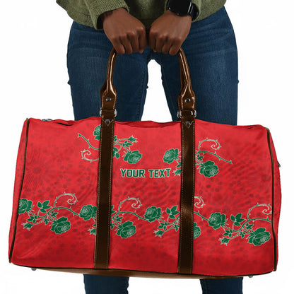 Custom Morocco Desert Rose Floral Travel Bag Africa Women’s Football Champion Series 2026