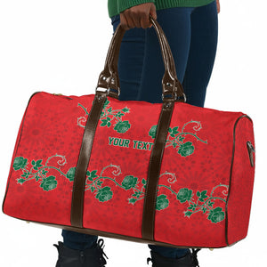 Custom Morocco Desert Rose Floral Travel Bag Africa Women’s Football Champion Series 2026