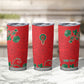 Custom Morocco Desert Rose Floral Tumbler Cup Africa Women’s Football Champion Series 2026