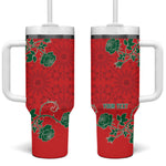 Custom Morocco Desert Rose Floral Tumbler With Handle Africa Women’s Football Champion Series 2026