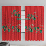 Custom Morocco Desert Rose Floral Window Curtain Africa Women’s Football Champion Series 2026