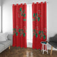 Custom Morocco Desert Rose Floral Window Curtain Africa Women’s Football Champion Series 2026