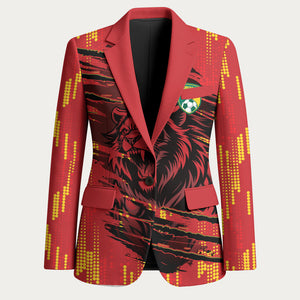 Custom Cameroon Red Lion Blazer Africa Football Champion Series 2026