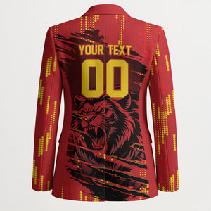 Custom Cameroon Red Lion Blazer Africa Football Champion Series 2026