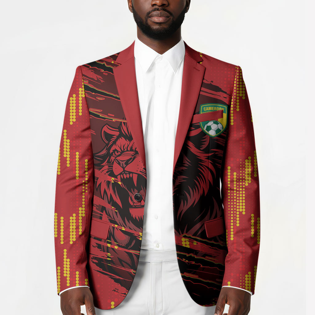 Custom Cameroon Red Lion Blazer Africa Football Champion Series 2026