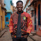 Custom Cameroon Red Lion Bomber Jacket Africa Football Champion Series 2026