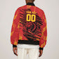 Custom Cameroon Red Lion Bomber Jacket Africa Football Champion Series 2026
