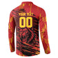 Custom Cameroon Red Lion Button Sweatshirt Africa Football Champion Series 2026