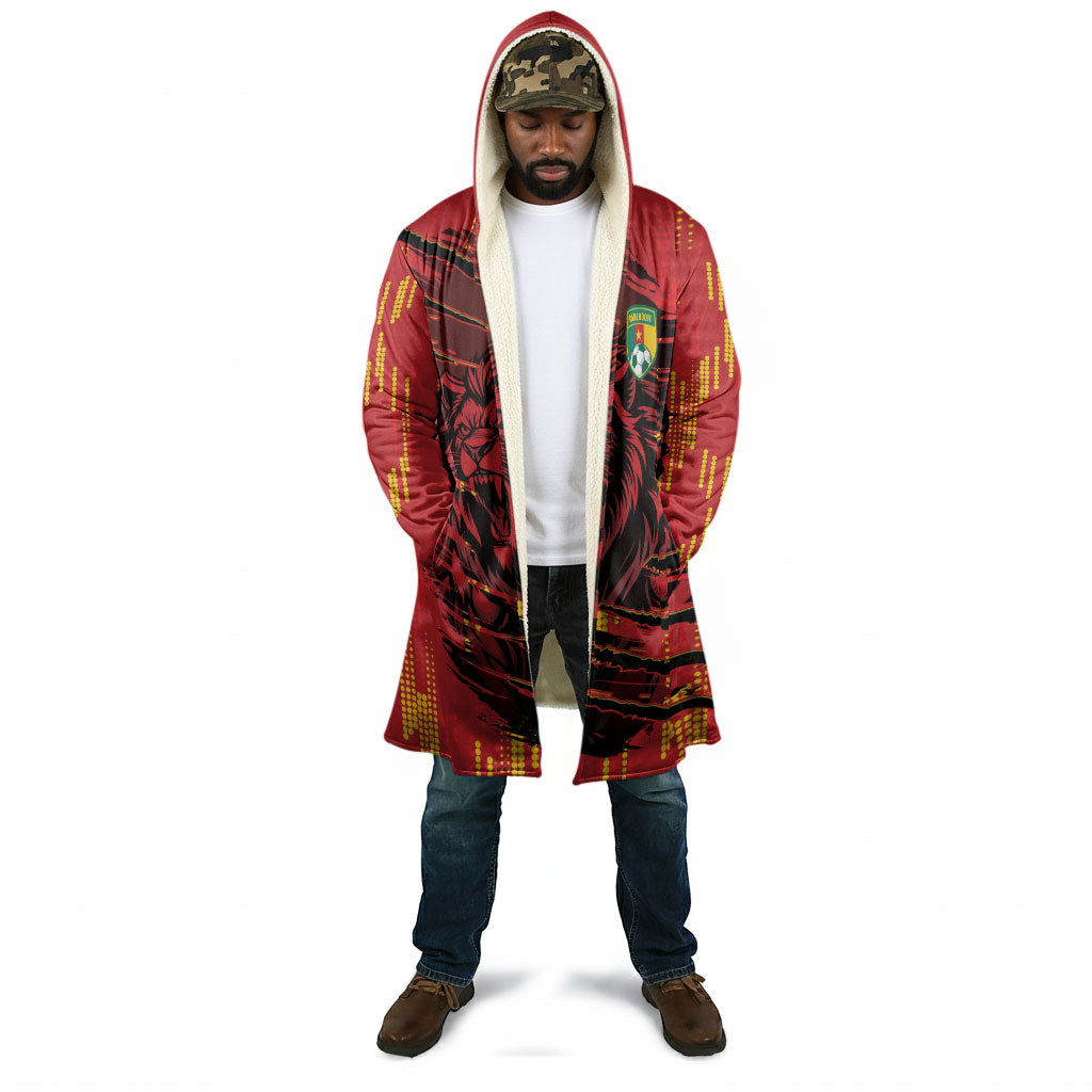 Custom Cameroon Red Lion Cloak Africa Football Champion Series 2026