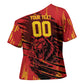 Custom Cameroon Red Lion Cross Shoulder Shirt Africa Football Champion Series 2026