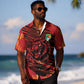 Custom Cameroon Red Lion Hawaiian Shirt Africa Football Champion Series 2026