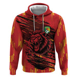 Custom Cameroon Red Lion Hoodie Africa Football Champion Series 2026