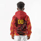 Custom Cameroon Red Lion Kid Hoodie Africa Football Champion Series 2026