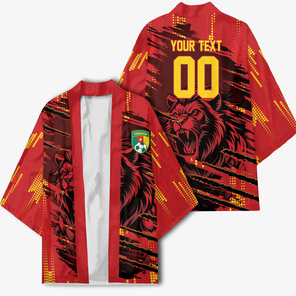 Custom Cameroon Red Lion Kimono Africa Football Champion Series 2026
