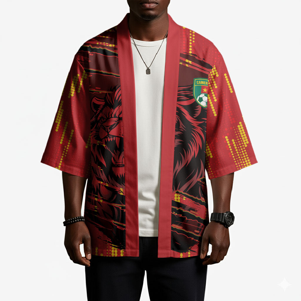 Custom Cameroon Red Lion Kimono Africa Football Champion Series 2026