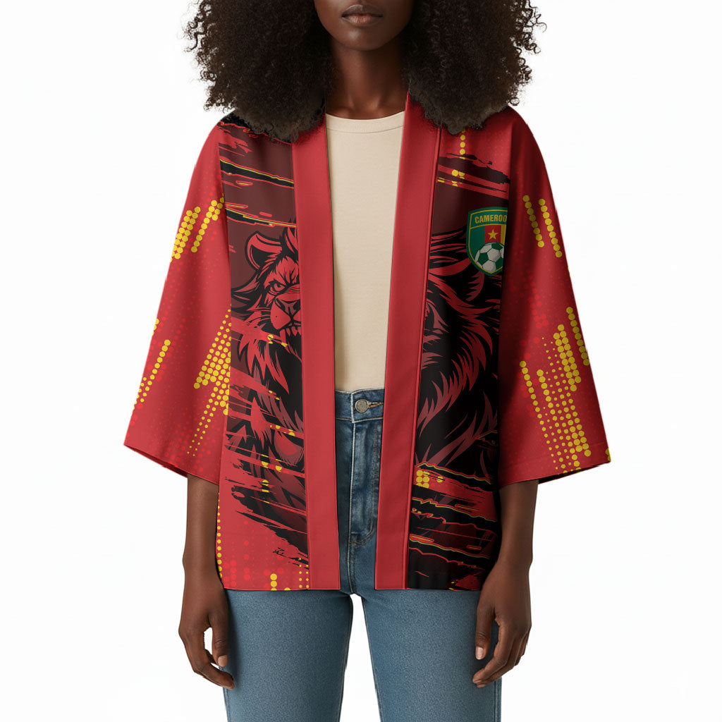 Custom Cameroon Red Lion Kimono Africa Football Champion Series 2026