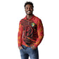 Custom Cameroon Red Lion Long Sleeve Polo Shirt Africa Football Champion Series 2026