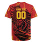 Custom Cameroon Red Lion Rugby Jersey Africa Football Champion Series 2026