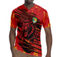 Custom Cameroon Red Lion Rugby Jersey Africa Football Champion Series 2026
