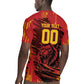 Custom Cameroon Red Lion Rugby Jersey Africa Football Champion Series 2026