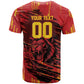 Custom Cameroon Red Lion T shirt Africa Football Champion Series 2026