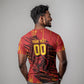 Custom Cameroon Red Lion T shirt Africa Football Champion Series 2026