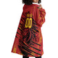 Custom Cameroon Red Lion Wearable Blanket Hoodie Africa Football Champion Series 2026