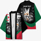 Personalized Algeria Kimono Algerian Flag With a Fennec Fox - African Pride