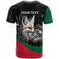 Personalized Algeria T shirt Algerian Flag With a Fennec Fox - African Pride