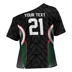 Custom Football Algeria Palestine Cross Shoulder Shirt Special Edition 2023-2024 - African Pride
