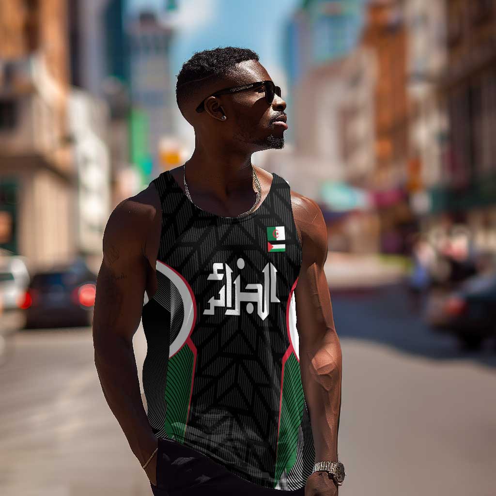 Custom Football Algeria Palestine Men Tank Top Special Edition 2023-2024 - African Pride