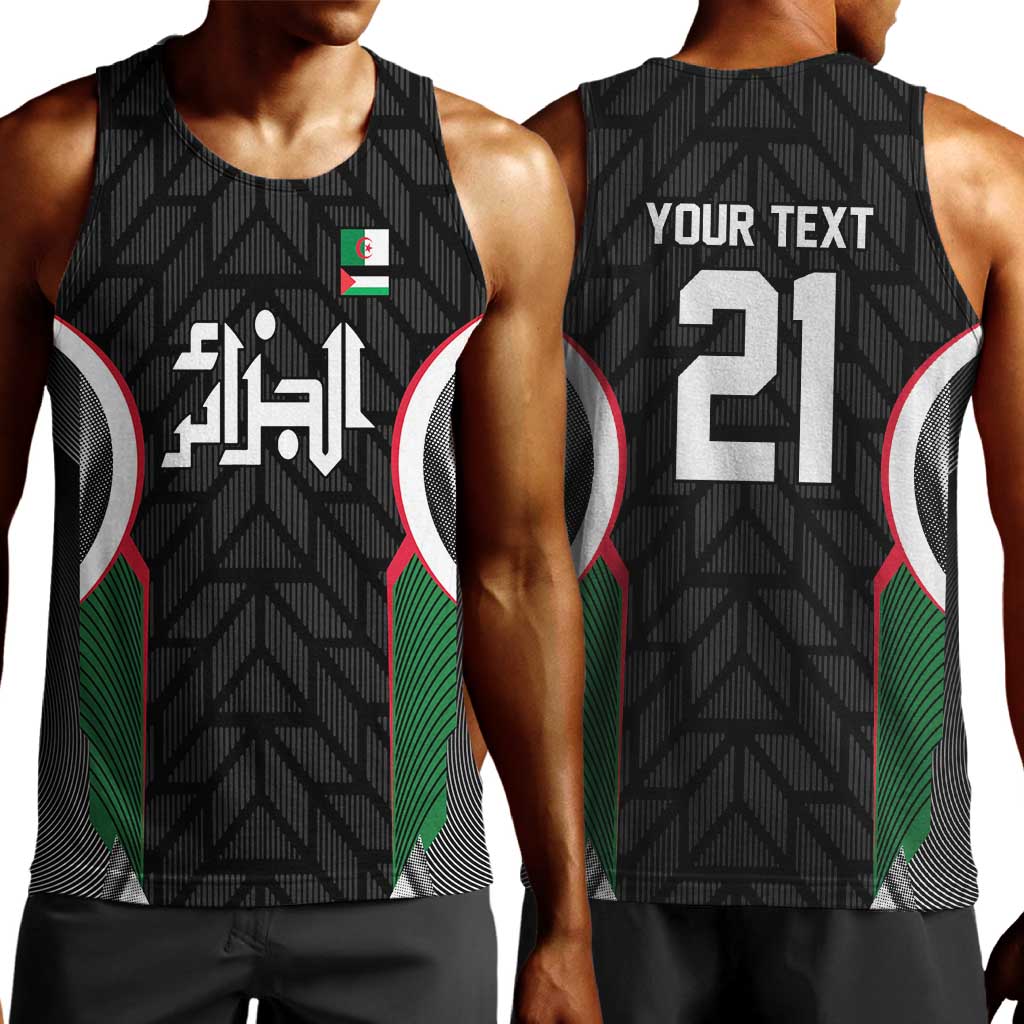 Custom Football Algeria Palestine Men Tank Top Special Edition 2023-2024 - African Pride
