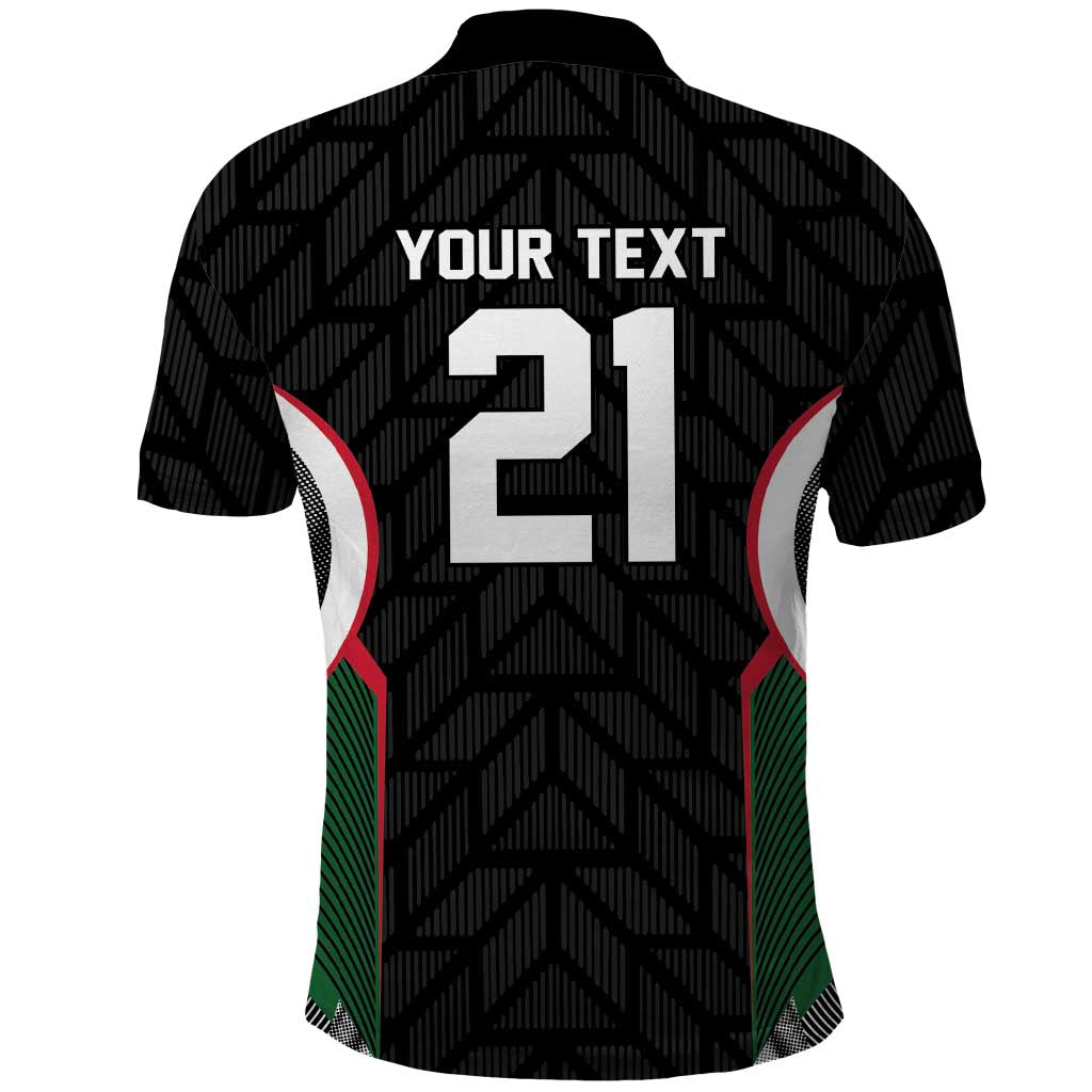 Custom Football Algeria Palestine Polo Shirt Special Edition 2023-2024 LT9